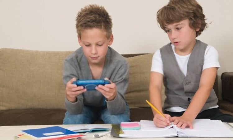 Mobile phones and children are a disaster for academics