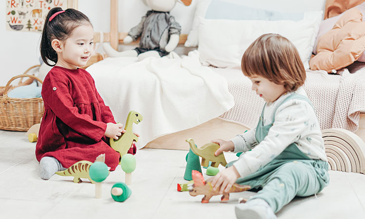 Playing group games can help you prepare your child for preschool