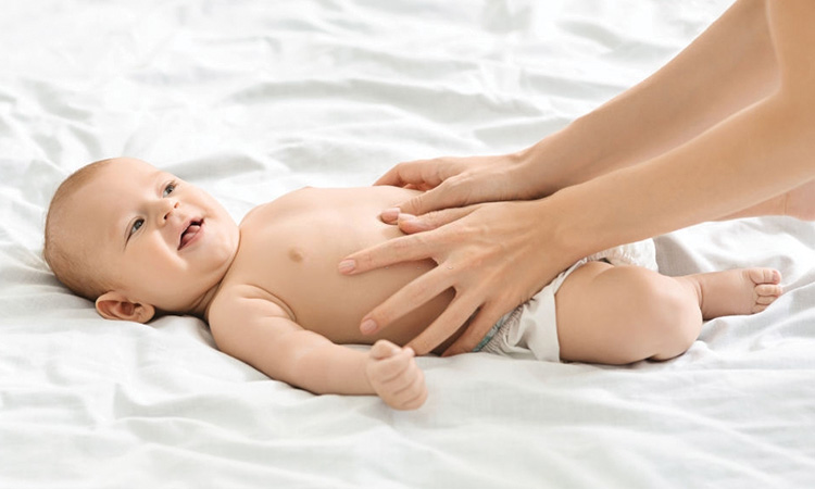 Baby massage reduces colic