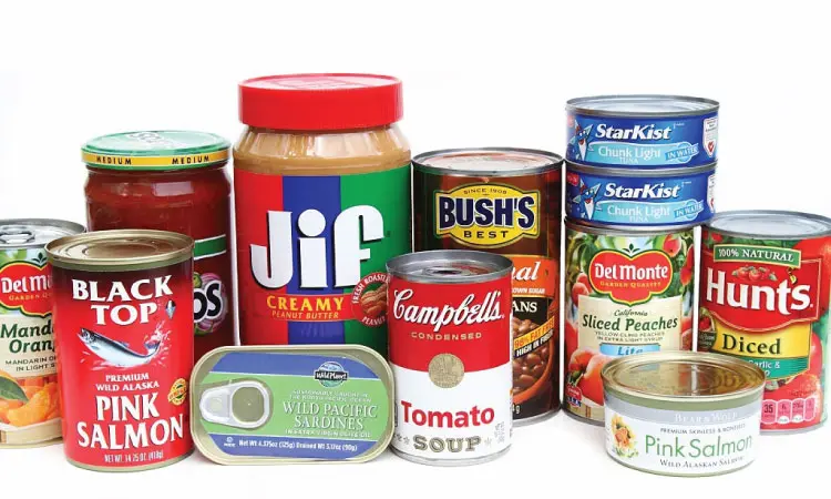 Canned and processed food- complete no after abortion