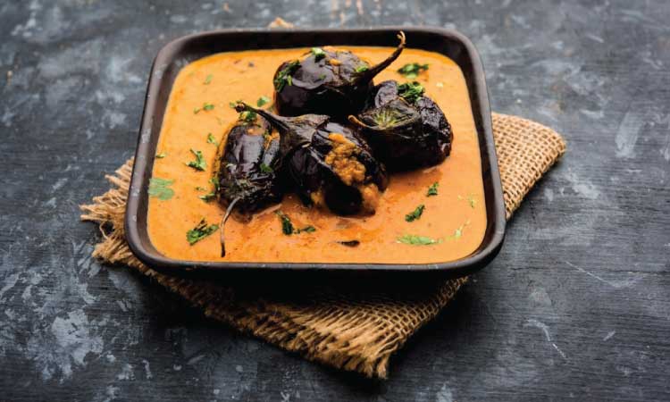 Indian eggplant supports digestion