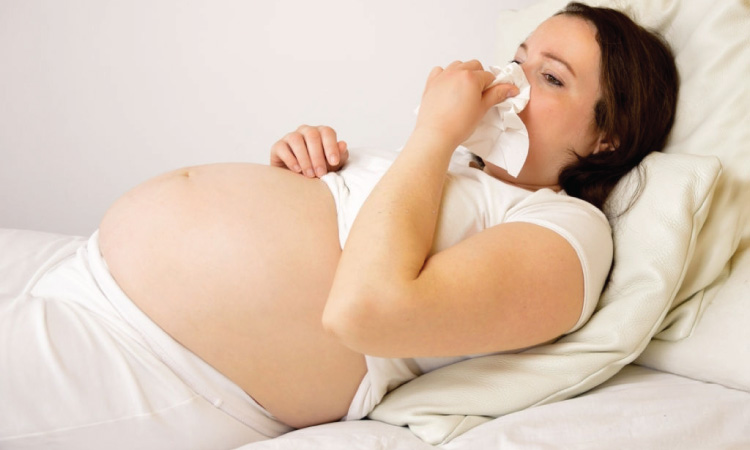 Pregnancy rhinitis can cause sleep deprivation