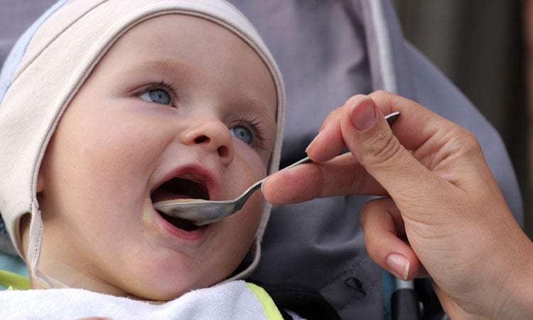 Silverware is good for babies as it’s bacteria free