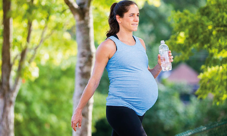 Stay active during twin pregnancy