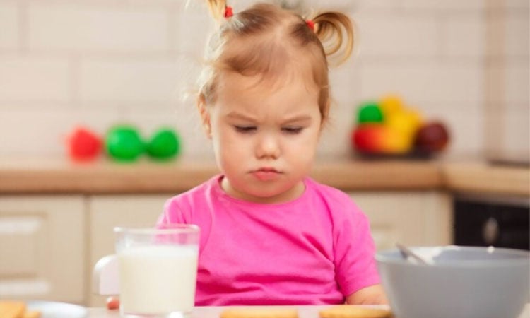 Force feeding a toddler has negative. effects