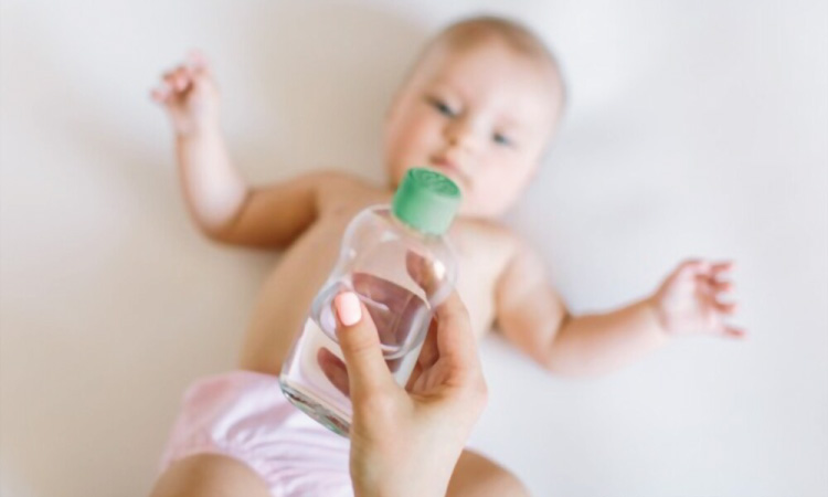 Precautions to take when using coconut oil for infant constipation