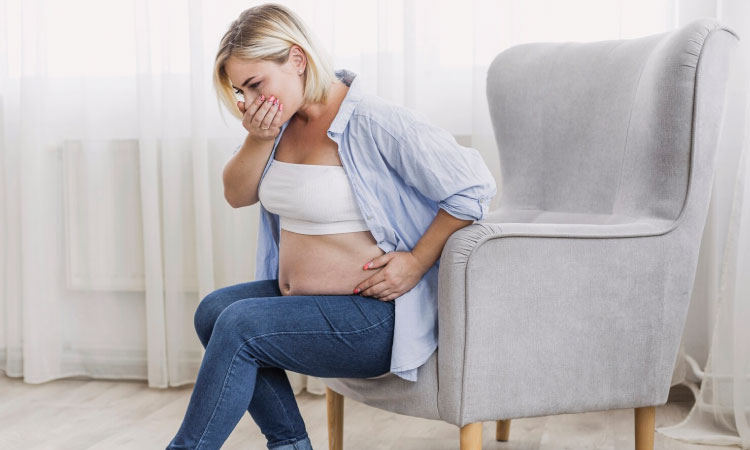 Bloating during pregnancy